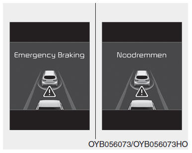 Autonomous emergency braking (AEB)