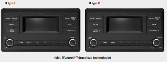 Audio (zonder touchscreen)