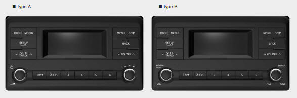 Audio (zonder touchscreen)