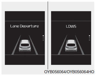 Lane departure warning system (LDWS)