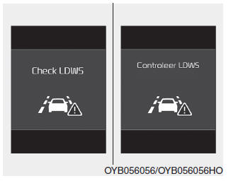 Lane departure warning system (LDWS)