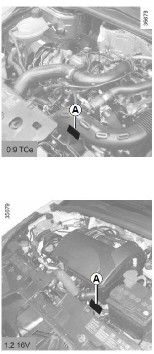 IDENTIFICATIEPLAATJES VAN DE MOTOR