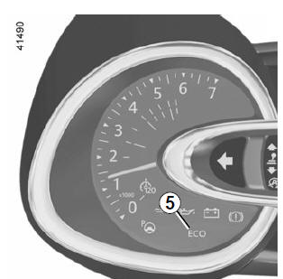 TIPS VOOR HET RIJDEN, ECO-MODUS