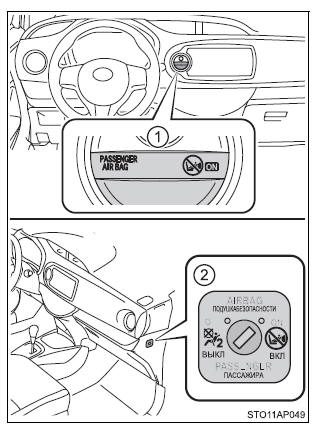 Aan/uit-schakelaar airbag