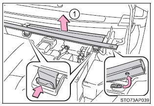 Motorruimte: zekeringenkast type C (auto's met rechtse besturing)