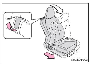 Toegang tot de achterstoelen (alleen 3-deurs)